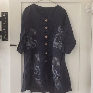 Beautiful blouse blue